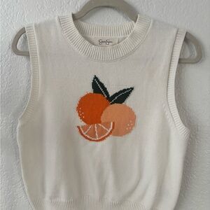 Jessica Simpson White Knit Sweater